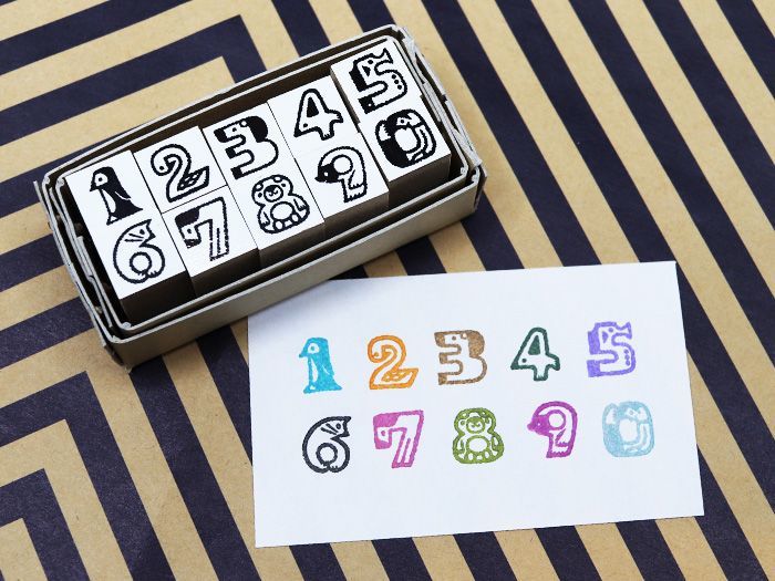 Number Stamp, Toshiyuki Fukuda x 36 Sublo
