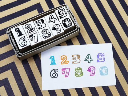 Number Stamp, Toshiyuki Fukuda x 36 Sublo