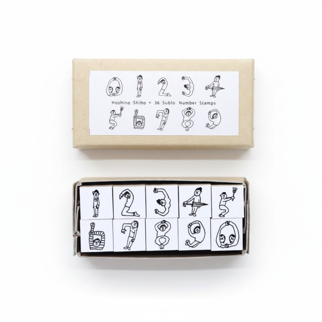Human Number Stamp, Hoshino Shiho x 36 Sublo