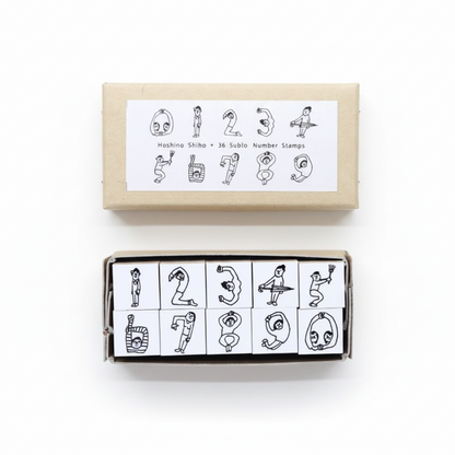 Human Number Stamp, Hoshino Shiho x 36 Sublo