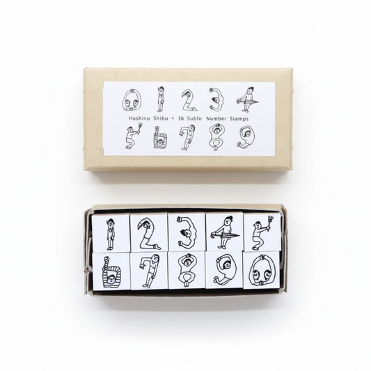 Human Number Stamp, Hoshino Shiho x 36 Sublo