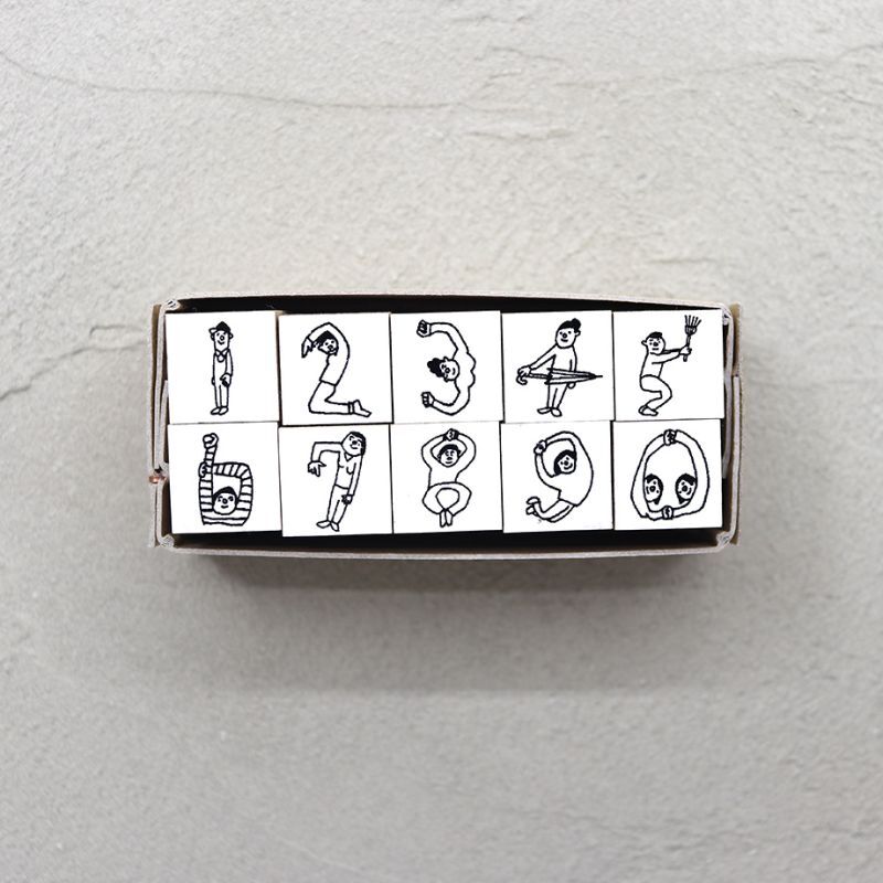 Human Number Stamp, Hoshino Shiho x 36 Sublo