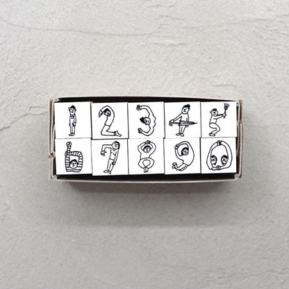Human Number Stamp, Hoshino Shiho x 36 Sublo