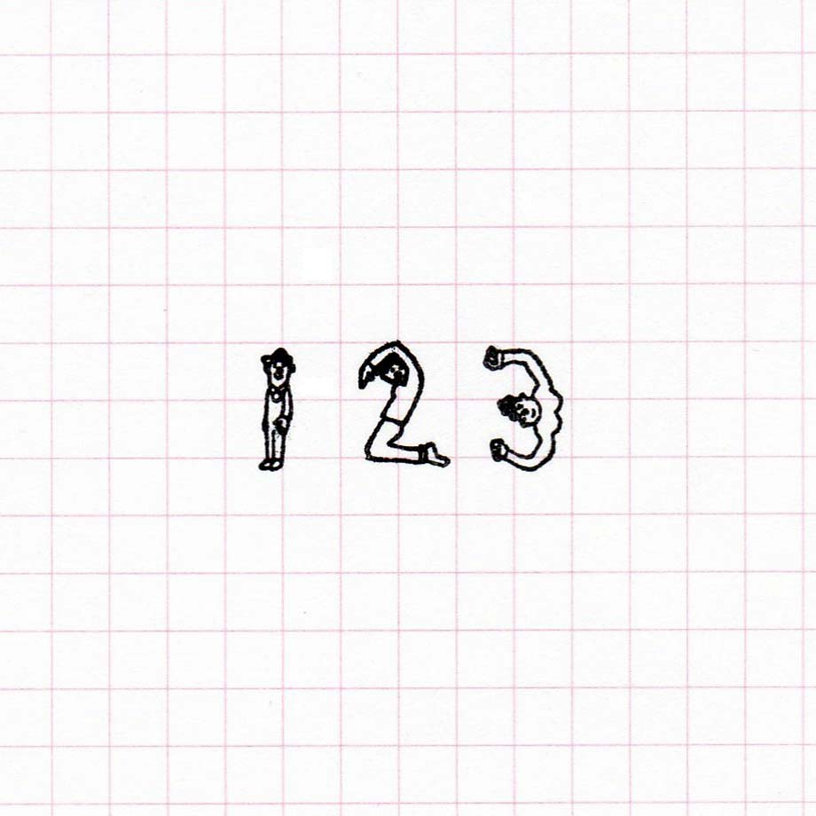Human Number Stamp, Hoshino Shiho x 36 Sublo