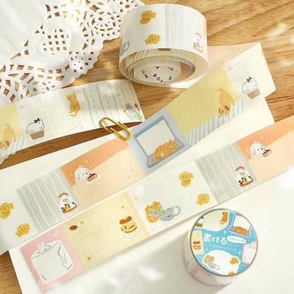 Warm Day, Writable Sticker, Roll Sticker, 30mm x 3m