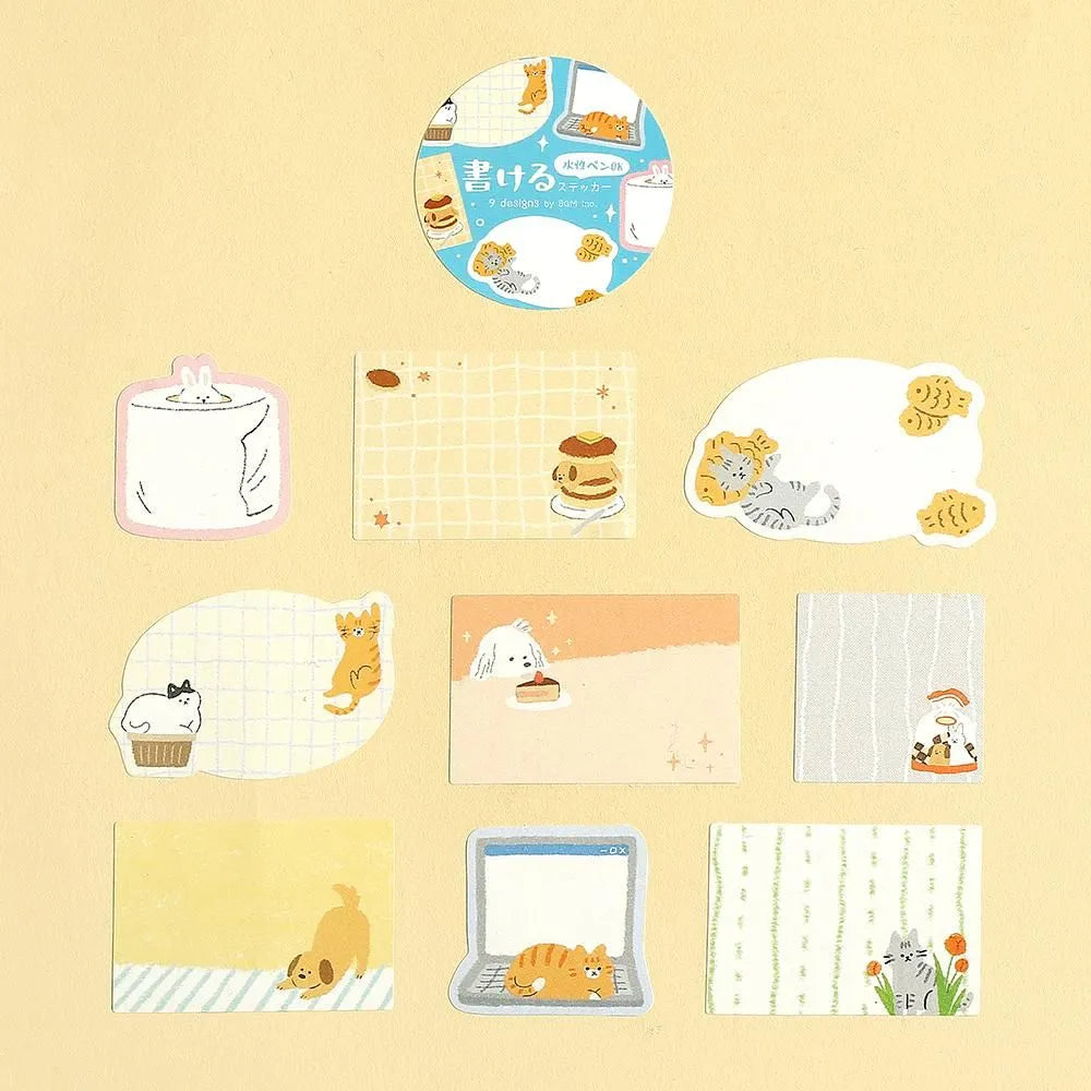 Warm Day, Writable Sticker, Roll Sticker, 30mm x 3m