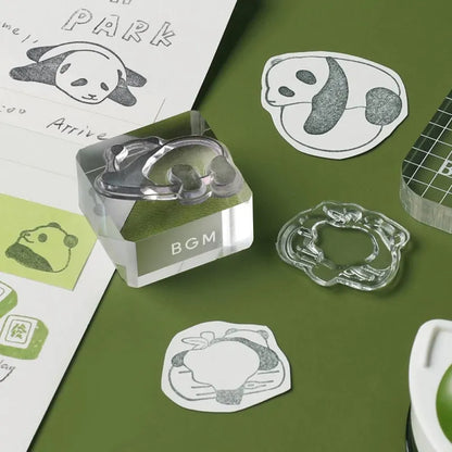 Panda Diary, Clear Stamps