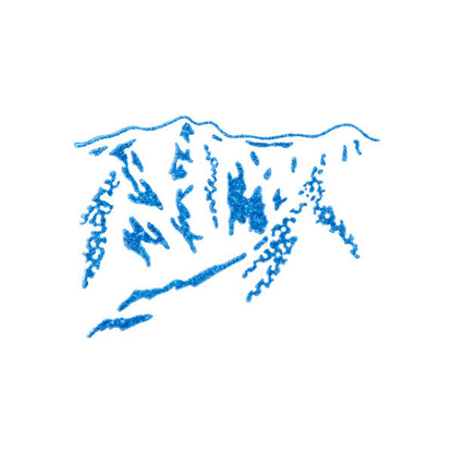 Mountain, Kori Jirushi (氷印), Transparent Stamp Large Size
