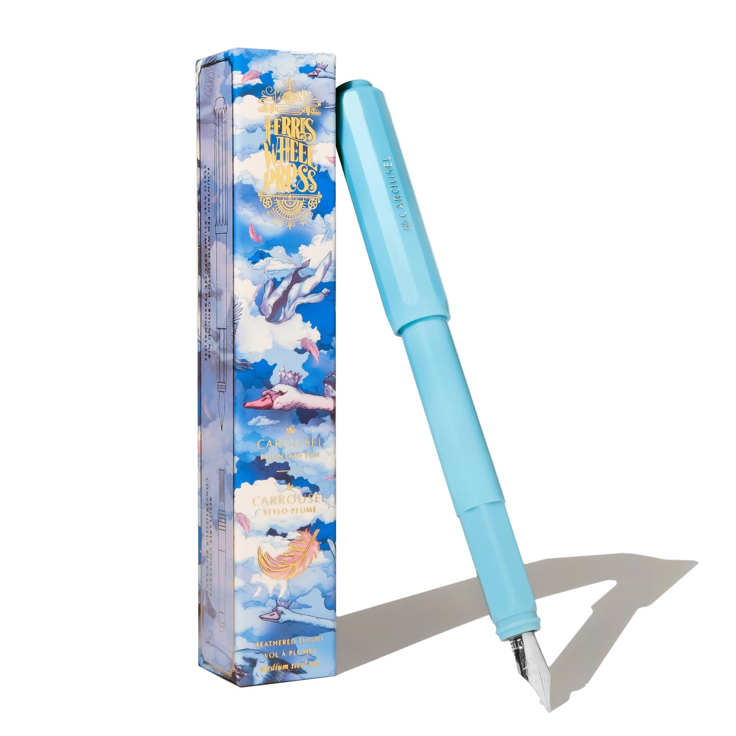 [Limited Edition] Feathered Flight, The Carousel Fountain Pen, Fine / Medium Nib