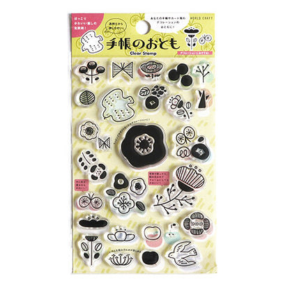 Scandinavian, Companion of Techo (手帳のおとも), Clear Stamps