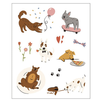 Dog, Transfer Sticker S, funlog Decoration Sticker