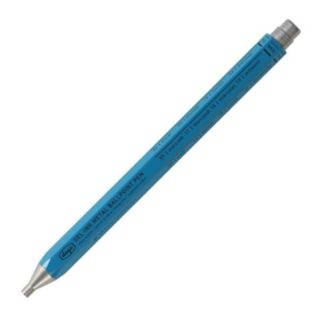 Blue, Gel Metal Ballpoint Pen, MARK’STYLE/Days, 0.5mm