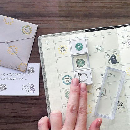 小狗在翻頁｜Hancoco Slide 滑動可疊印印章