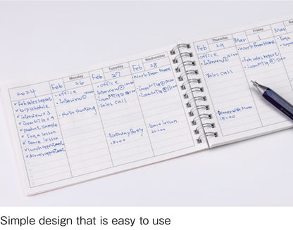 Craft, Dayfree Weekly Schedule, A6 Variant