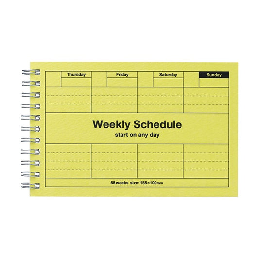 Neo Citron, Dayfree Weekly Schedule, A6 Variant