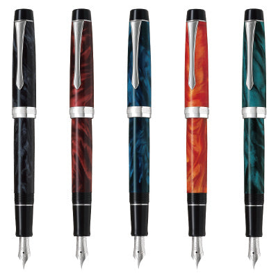 Custom Heritage SE, Marble Red, Fountain Pen F / M Nib