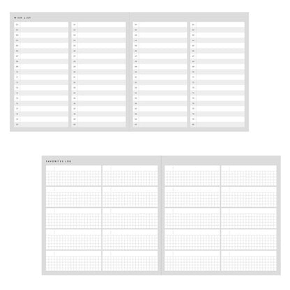 Yellow, funlog, Log Diary Day Free Daily