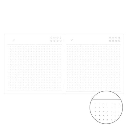 Ivory, funlog, Log Diary Day Free Daily Pocket