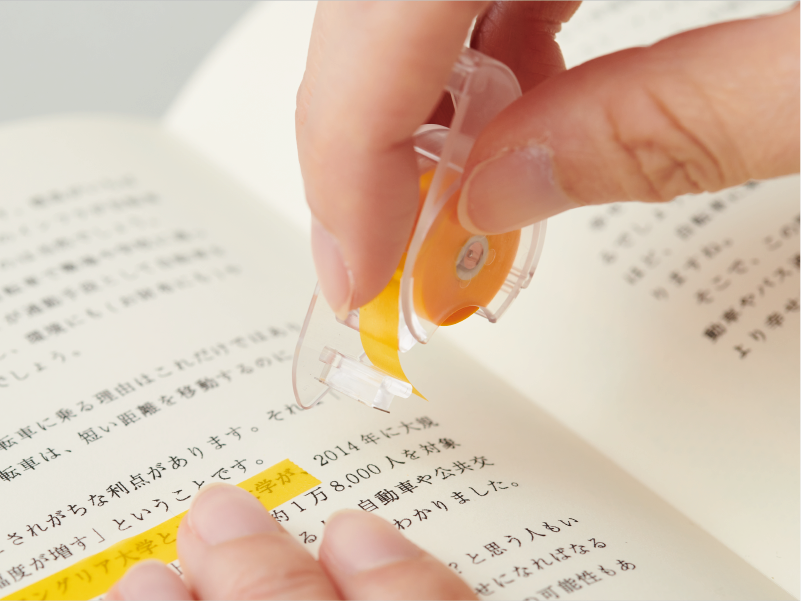 Blue Tape with Red Sheet, Film Tape Marker for Study, 6mm x 5m