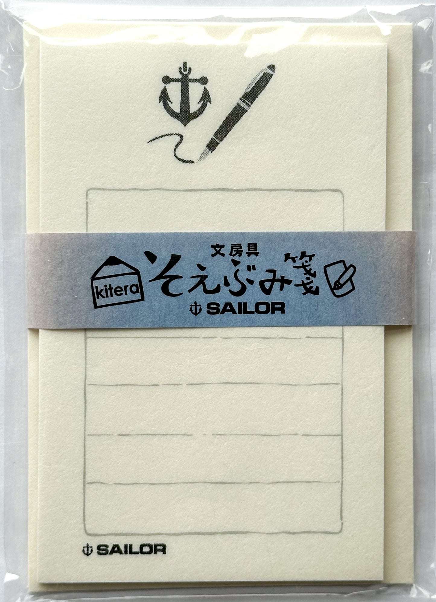 Kitera x Furukawashiko, Sailor Fountain Pen, Soebumi (そえぶみ箋)