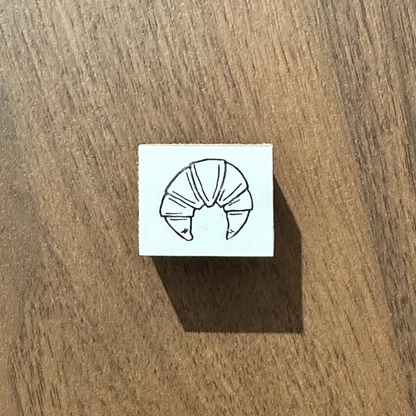 牛角包｜麵包店的印章