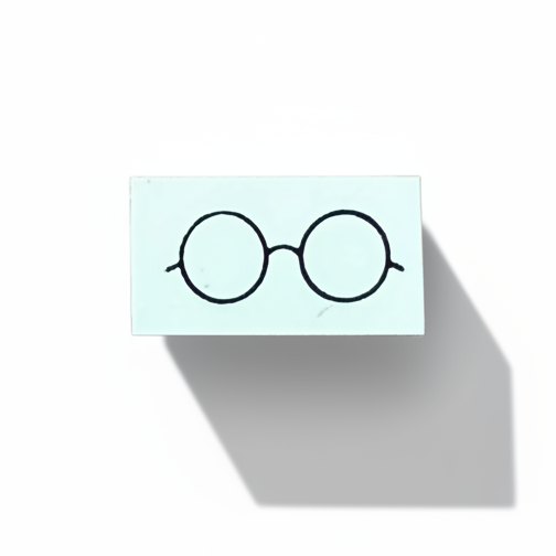 圓眼鏡｜眼鏡印章
