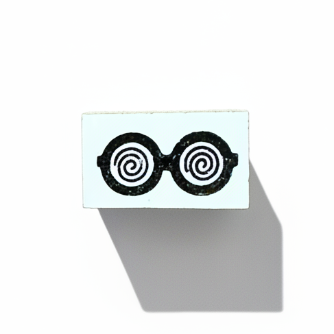 厚眼鏡｜眼鏡印章