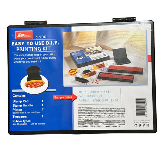 Easy to Use D.I.Y. Printing Kit, S-200