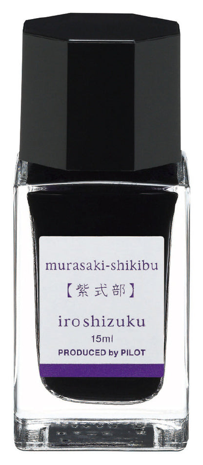 Murasaki Shikibu (紫式部), iroshizuku Ink (色彩雫), 50ml / 15ml / Cartridge