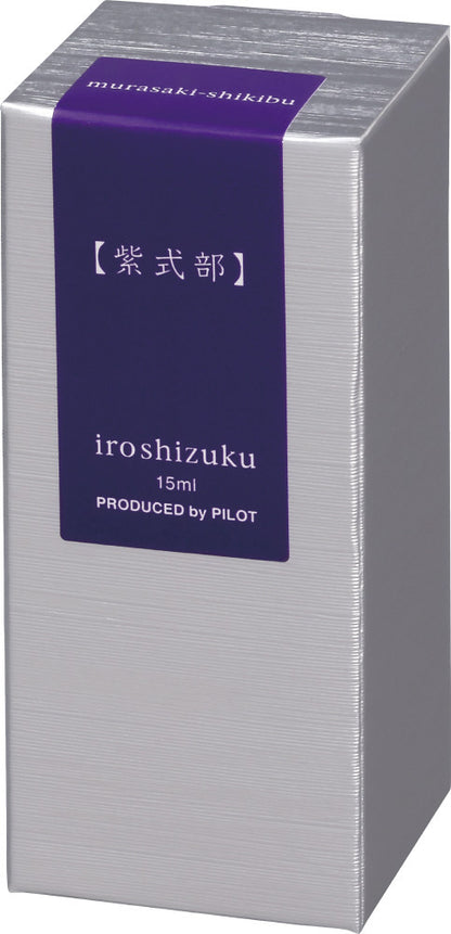 Murasaki Shikibu (紫式部), iroshizuku Ink (色彩雫), 50ml / 15ml / Cartridge