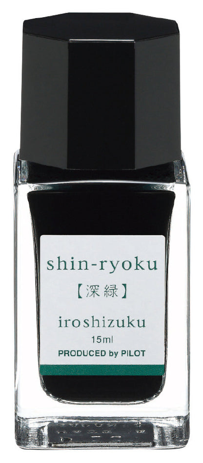 Shin Ryoku (深緑), iroshizuku Ink (色彩雫), 50ml / 15ml / Cartridge