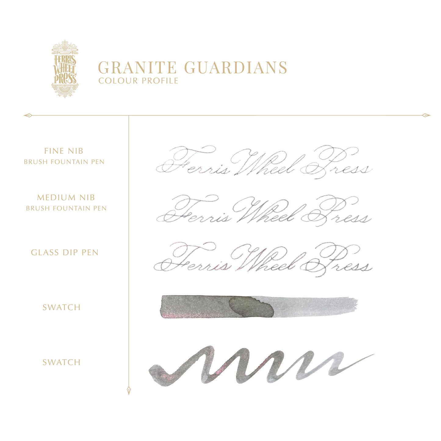 Granite Guardians, FerriTales Bestiary Series, 10ml / 20ml Ink