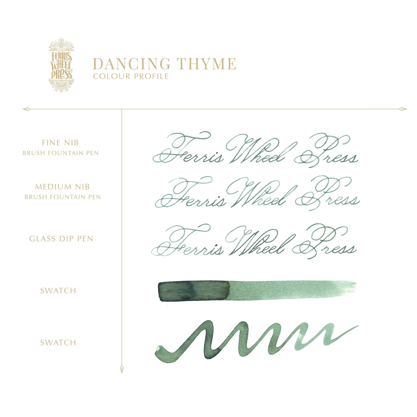 Dancing Thyme Ink, 38ml Ink