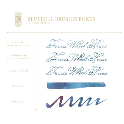 Bluebell Brushstrokes Ink, 10ml / 38ml Ink