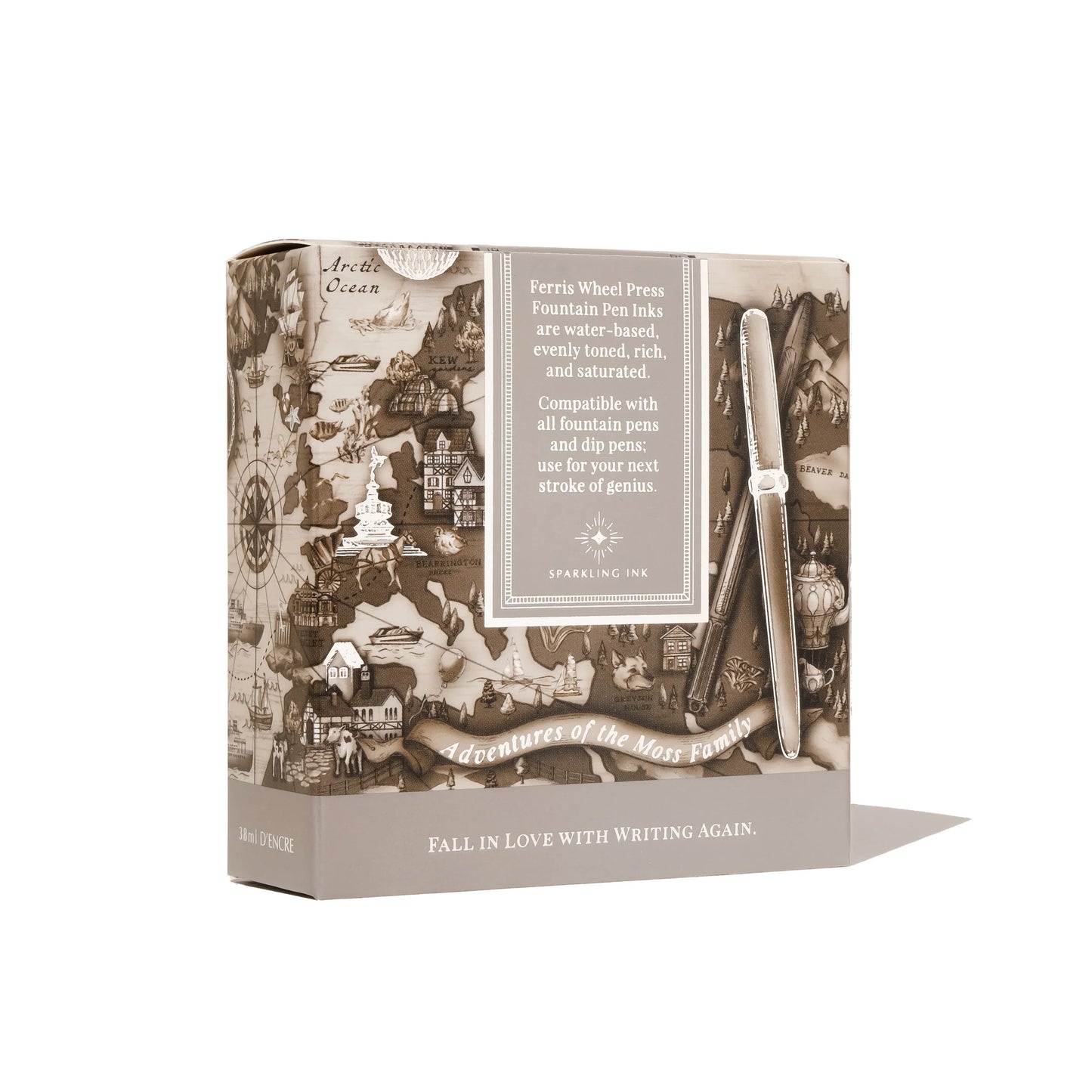 Wayfinders Slate Ink, 10ml / 38ml Ink