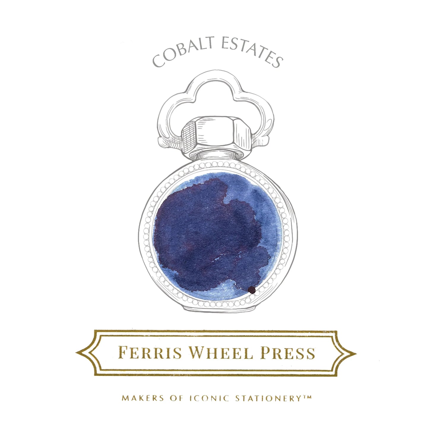 Cobalt Estates Ink, 10ml / 38ml