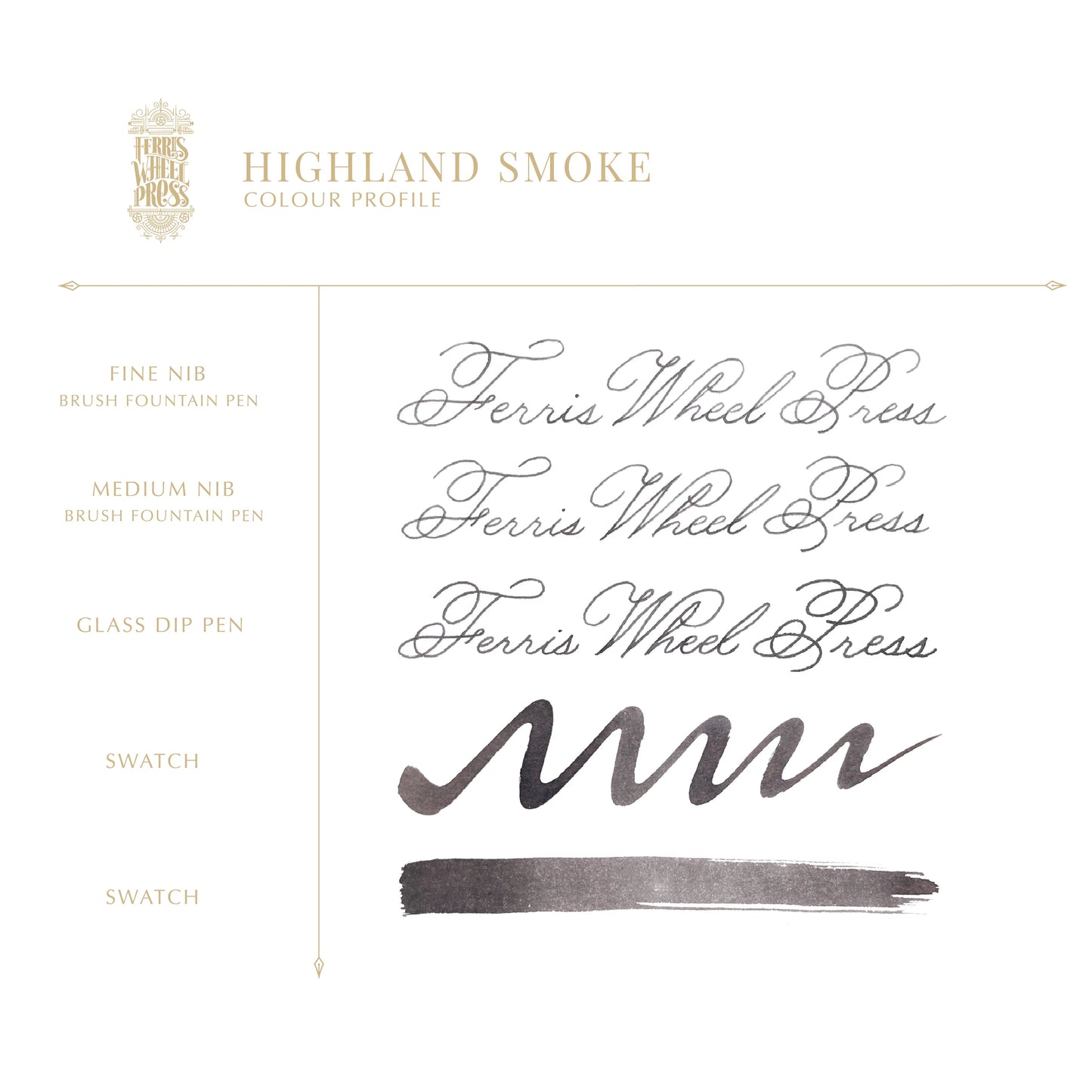 Highland Smoke Ink, 10ml / 38ml Ink