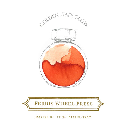 Ferris Wheel Press, Golden Gate Glow, Dreaming in California Collection, 38ml Ink