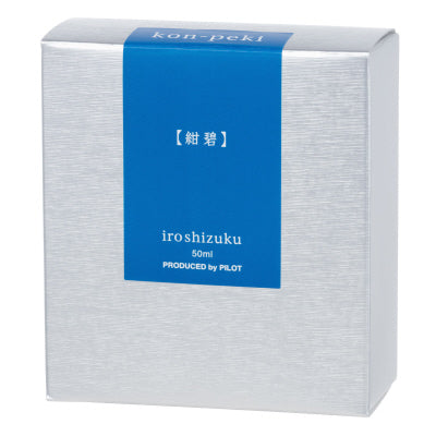 Kon Peki (紺碧), iroshizuku Ink (色彩雫), 50ml / 15ml / Cartridge