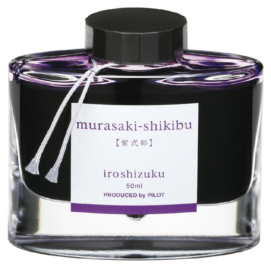 Murasaki Shikibu (紫式部), iroshizuku Ink (色彩雫), 50ml / 15ml / Cartridge
