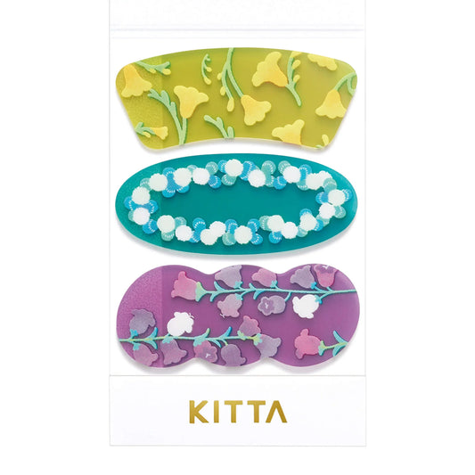 KING JIM, Flower Pieces, KITTA Clear, Clear Tape / Sticker