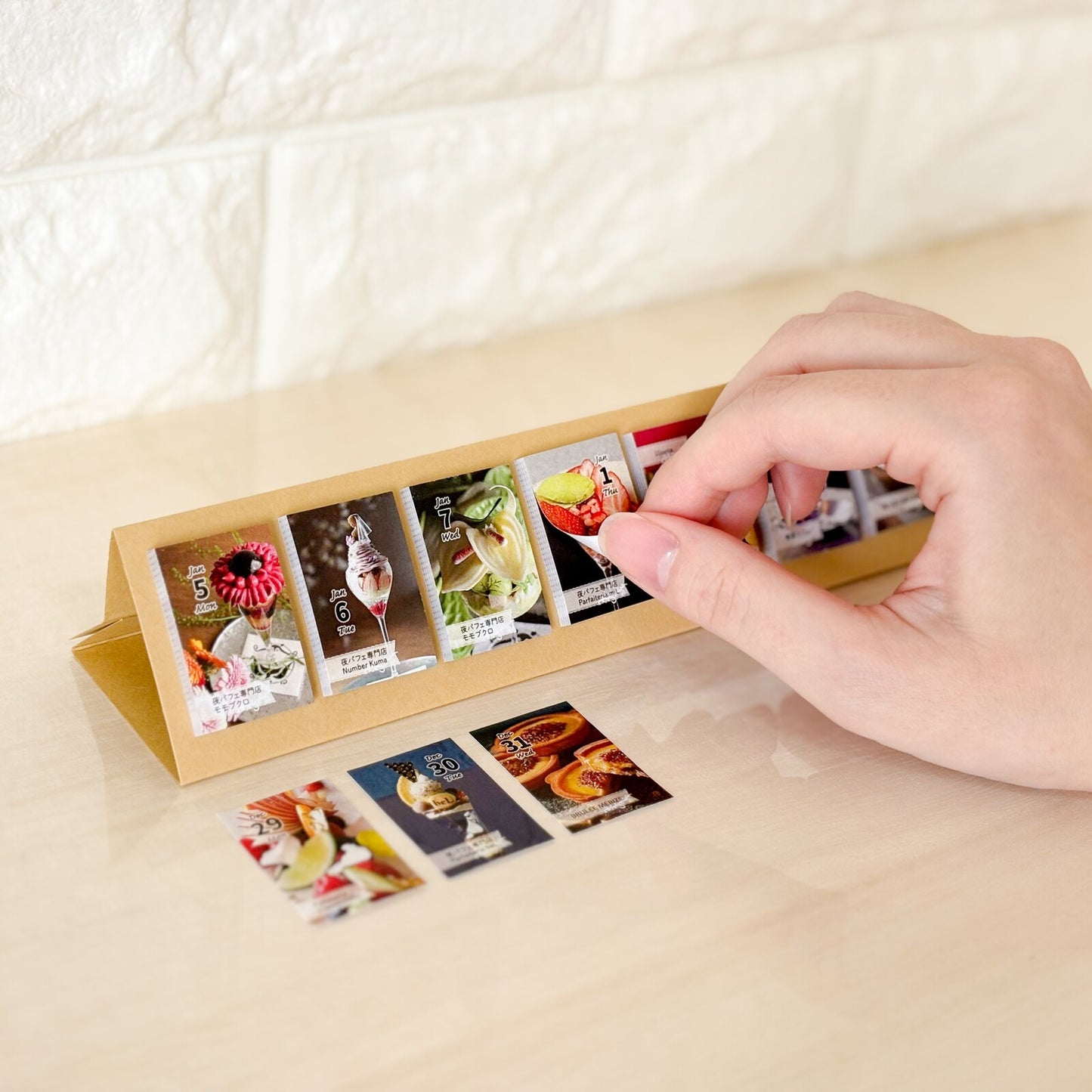 甜點｜himekuri 2026 便利貼桌曆