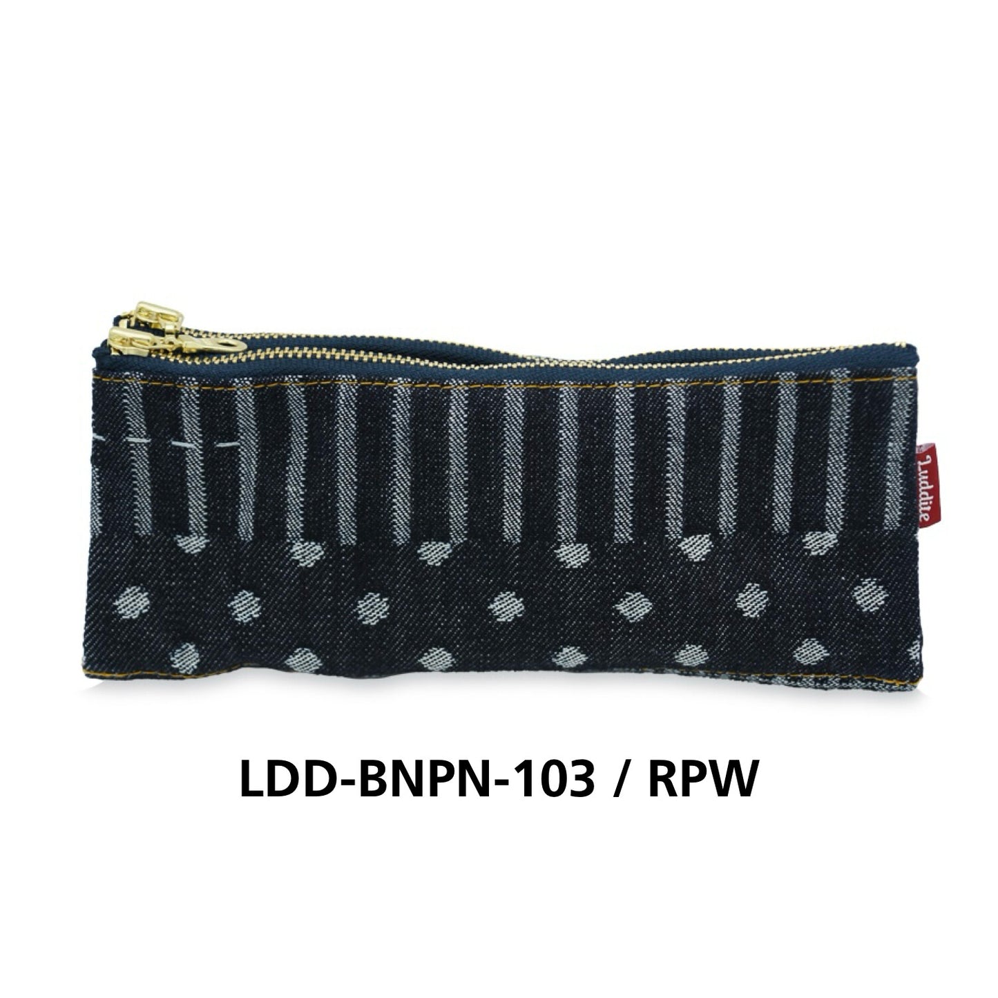 Random Patchwork, Okayama Denim Bendy Pen Case