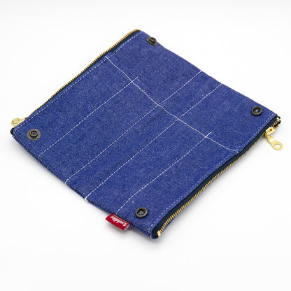 Blue Denim, Okayama Denim Bendy Pen Case
