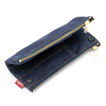 Dark Blue, Okayama Denim Bendy Pen Case