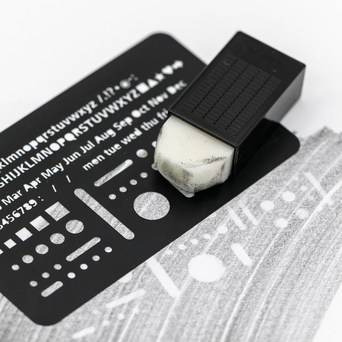 Technical Eraser Plate Black, THIS INDUSTRIAL