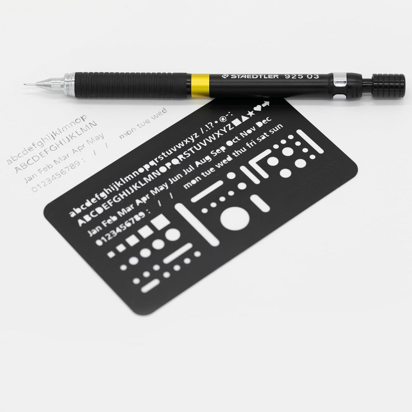 Technical Eraser Plate Black, THIS INDUSTRIAL