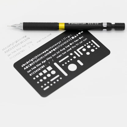 Technical Eraser Plate Black, THIS INDUSTRIAL