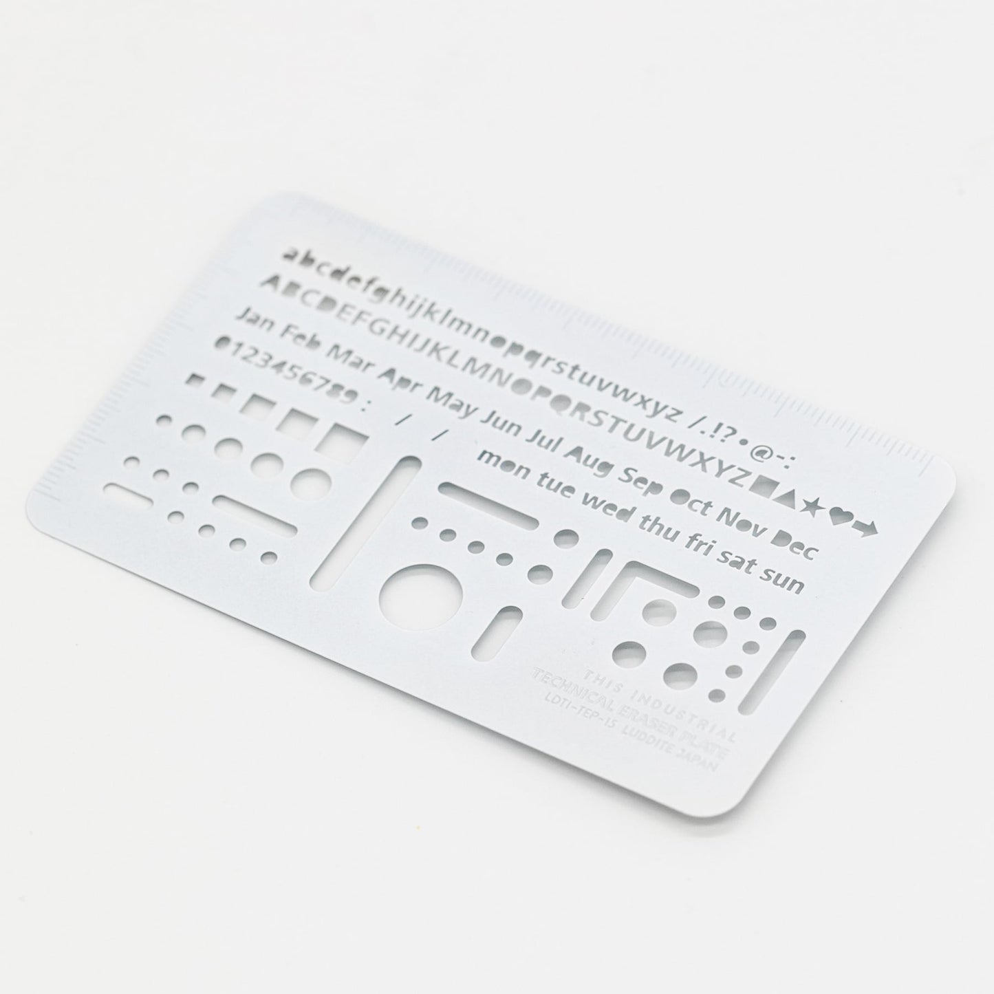 Technical Eraser Plate White, THIS INDUSTRIAL