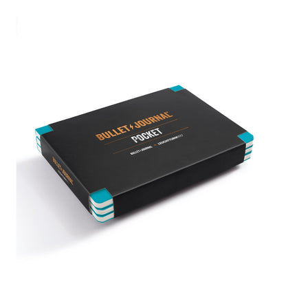 Turquoise25, Bullet Journal Pocket, Pack of 3